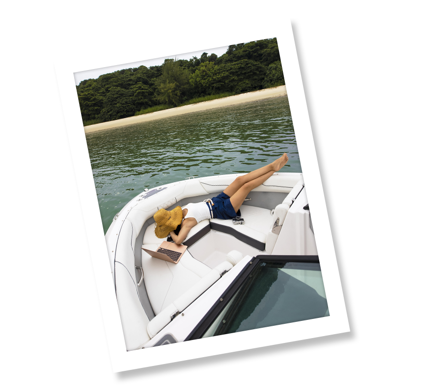 Passeio de lancha Cultura Radical Floripa