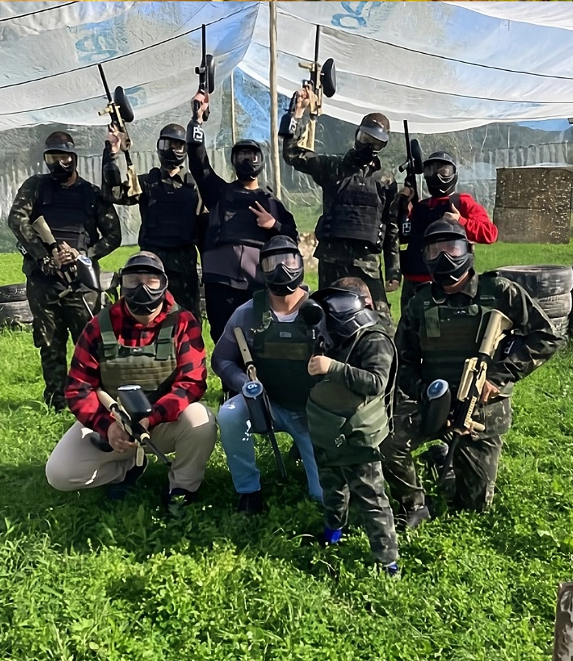 Paintball corporativo e team building em Florianópolis.